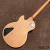 Lvybest Chitarra elettrica Tastiera in palissandro Serpente intarsiato Rilievo Corpo in mogano massiccio