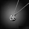 Pendant Necklaces 3 Colors Mothers Day Gifts Letters Mom Birthday Necklace Drop Delivery Jewelry Pendants Otx2I