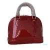 Classic Shell Bag Damier Patent Leather Grid Handbags Shoulder Bags Women Canvas Crossbody Purse Shopping Tote pochette