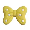 Shoe Parts Accessories Charms Wholesale Childhood Memories Bow Bowknot Cartoon Croc Pvc Decoration Buckle Soft Rubber Clog Fast Dr Dhwpb