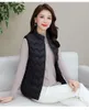 Kadın Yelekler 2023 Sonbahar ve Kış Tarzı Yelek Hafif Pamuklu Ceket Moda Sıradan Giyim Sıcak Katlar H601