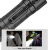 Flashlights Torches Asafee Strong Light 30W White Laser Flashlight Built-in TYPE-C Charging With Power Display Pen Clip Long-range Torch 0109
