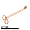 Scissors Stainless Steel Snuffers Candle Wick Trimmer Rose Gold Cutter Oil Lamp Trim Scissor Drop Delivery Home Garden Tools Hand Dhwem