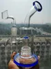 Återvinnare dab riggar matris perc vattenpipa glas vatten bongs röker rör olje rigga hårda vatten bongs med 14 mm banger