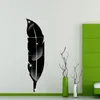 Stickers muraux 4 couleurs décoration effet miroir Paster mode longue durée ornement de maison Durable créatif salle pratique