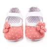 Premiers marcheurs 2023 Chaussures bébé Semelle souple Casual Coton Fille Fleur Enfant en bas âge