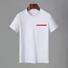 Herren-T-Shirts, Designer-Tasche, modischer Druck, kurze Ärmel, einfarbig, atmungsaktiv, schmale Passform, Rundhalsausschnitt, Damen-T-Shirt, Schwarz und Weiß, Grün, Herrengröße S-4XL