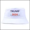 Ballkappen 2024 Trump Präsidentschaftswahl Baseballkappe Make America Peaked Stickerei Colourf Snapbacks 6Pd 1573 T2 Drop Deliver Otawx
