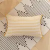 Pillow Grey Yellow Cotton Jacquard Cover Tassels Home Decor 45x45cm/30x50cm Beige Sofa Pilow Case Sham