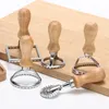 Cutter Home Pasta Press Kitchen Attachment Kit Maker Mold Tool Ravioli Stamp Pastry Wheel Set Cake Mold GG0531
