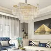 Lampes suspendues personnalité créative lustre en cristal poste moderne minimaliste salon chambre à coucher salle à manger lumières