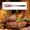 Dinware sets 4 pack natuurlijk houten tafelgerei lepel set chopsticks vork diner rijstsoep handgemaakt huishouden