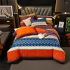 Bedding conjuntos de roupas boêmios de algodão Tampa de algodão e 2pcs travesseiros sarja single ou tamanho duplo podem ser personalizados