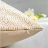 Pillow Bohomia Geometric Embroidery Hand Plait Cover Pompom Home Decor 45x45cm Sofa PillowCase Sham