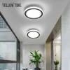 Plafoniere Led Light Modern Indoor BlackWhite Per Corridoio Corridoio Bakcony Soggiorno Camera Da Letto Apparecchi Da Pranzo