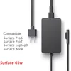 65W Microsoft Surface Power Suppily Laptop Fast Charger 15V 4A SurfacePro Book Go AC Power Adapter 1706