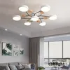 Modern Led Kolye Lambalar Kapalı Tavan Aydınlatma Ahşap Avize Yatak Odası Oturma Odası Yemek Odası Avizeler Otel Dekoratif Işık Koridoru Işık LRS029