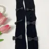 Женские носки Doury Lolita Goth Lace Stockings Harajuku Колготки эластичные колготки с высокой талией.