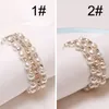 Pearl Napkin Ring Hotel Wedding Decor Napkins Buckle Birthdays Festival Party Banquet Table Decoration Round Towel Rings BH6846 TYJ