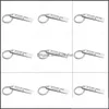 Key Rings Family Drive Safe Car Chain New Style Stainless Steel Keychain Creative 321 N2 Drop Delivery Jewelry Otcns