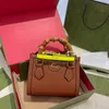 Skórzane torby posłańcy TOBES Designer Torby Kobiety luksusowe torebki crossbody Tote dla kobiety torebki na ramię Diana torebki 1105z