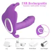 Jouets sexuels masseur culotte portable gode vibrateurs App jouets télécommandés sans fil pour femmes 10 vitesses g Spot Clitoris stimuler l'orgasme vaginal