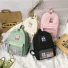 Schultaschen, Nylong-Rucksack, einfache Aufkleber für Mädchen, Reisen, Einkaufen, Teenager