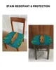 Chair Covers Lotus Leaf Water Surface Tiger Seat Cushion Stretch Dining Cover Slipcovers For Home El Banquet Living Room