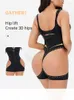 Cinture di moda femminile controllo pancia ad alto preparato mutandine pantaloni a compressione pantaloncini di compressione postpartum biancheria intima shapewear