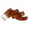 Ceintures hommes ceinture en cuir Pu mode décontracté Simple tout match Jeans accessoires rétro affaires jeunesse boucle ardillon ceinture