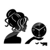 Настенные часы Оптовые часы Reloj de Pared Horloge Большая декоративная гостиная современные кварцевые часы Diy 3D наклейки сдают доставку ho dhdzw
