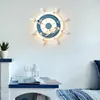 Wandlampe Thrisdar kreative Helmsman LED -Lampen Mittelmeer Schlafzimmer Nacht