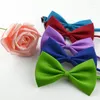 Bow Ties Adult Candy Color Chorus Wedding Formal Show Banquet Performance For Men Women Party Host Bowties Bowknot Accessories