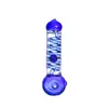 Freezable mini glycerin coil hand pipe sundries tobacco small smoking spoon pocket cool handpipes