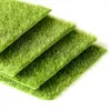 Decorative Flowers Artificial Turf 2 Sizes Fake Grass Realistic Pet For Dogs Indoor Outdoor Decor Thick Garden Gate