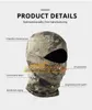 MZZ55 Camouflage Balaclava Tactical Motorcycle Face Mask Motorbike Wargame Face Shield Hunting Helmet Cap Military Moto Skull Mask