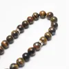 Strand Beaded Strands 8/10Mm Tiger Eye Stone Tassel Pendant 33 Prayer Beads Islamic Muslim Tasbih Mohammed Rosary For Women Men