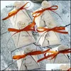 Gift Wrap Marble Style Box Wedding Favors And Gifts Triangar Pyramid Candy For Guests Decoration Drop Delivery Home Garden Festive P Otdzm
