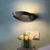 Lampes murales Style coquille appliques nordiques lampe créative pour café salle de bain chambre miroir décor luminaires extérieurs