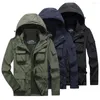 Herenjacks Snel droog zachte met lange mouwen mak met capuchones met mesh voering Bomber Zipper Sluiting voor sport