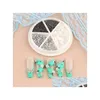 Nagelkonstdekorationer 1 Box Rhinestones for Nails Caviar Beads Pearls Diy Ballet Cristal Diamonds 3D Manicure Supplies LA1780 Drop de DHBSN