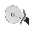 Stainless Steel Pizza Cutter Handle Bakeware Pizza Cutter Wheel Knife Sawtooth Shovel Kitchen Baking Scraper Tool