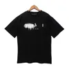 高級メンズデザイナーTシャツブラックレッドレタープリントシャツ半袖ファッションブランドデザイナートップ11カラーサイズS-XL