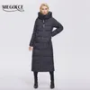 Women's Down Parkas MIEGOFCE Winter Women Outwear Parka Super Long Warm And Windproof Zipper Cotton Coat Jackets Manteau Femme D21679 221012