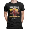 Heren t -shirts koning van jagers xv legendarische hongerige wolf Terry bogard pure katoenen tee shirt korte mouw t shirts o nek tops plus maat 230110