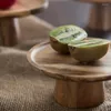 Plates Japanese Style Wooden Plate Fruit Dessert Home Sushi Cake Stand Tray Decoration Wood Dish Tableware Gift