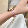 Gift Pretty Metal Strap Shell för Apple Watch Band Ultra 49mm 40mm 38mm 44mm 45mm 42mm Woman Gift Belt Armband Correa IWatch Series 8 7 6 4 SE 3