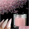 Decorazioni per nail art Perline di caviale Cristallo Piccoli strass per la decorazione Palline di vetro Micro perline Accessori per ciondoli per manicure fai da te Goccia Dhxjx