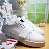 2023 Top Chaussures de luxe Rhyton Sneakers Beige Hommes femmes Baskets Vintage marque Chaussures Dames Chaussure Designer Sneaker 35-45 mkjk057441