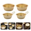Skålar skål koreandisk platta nudel ris ramen potten soppa nudlar plattor aptitretare sås snacks aluminium makgeolli traditionell